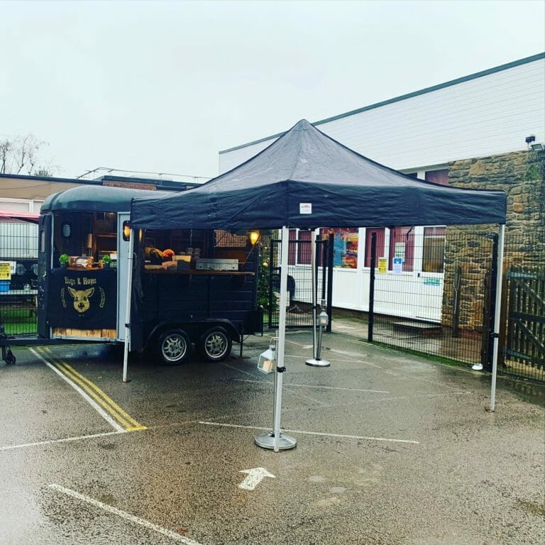 Gazebo in the Rain