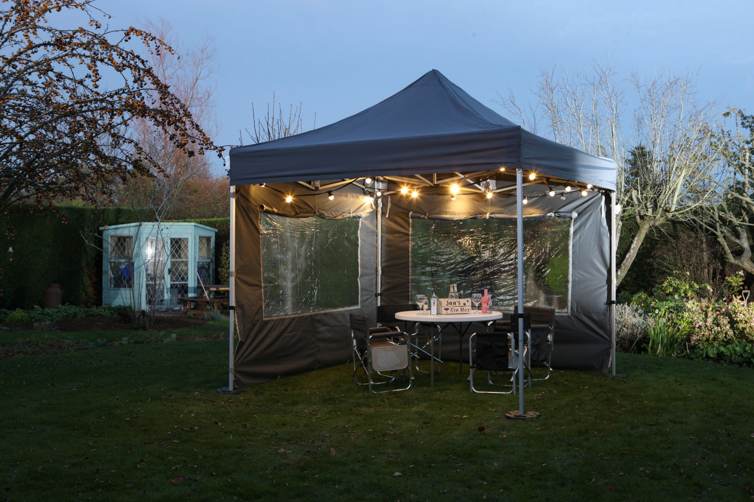 Protecting a Gazebo in Winter