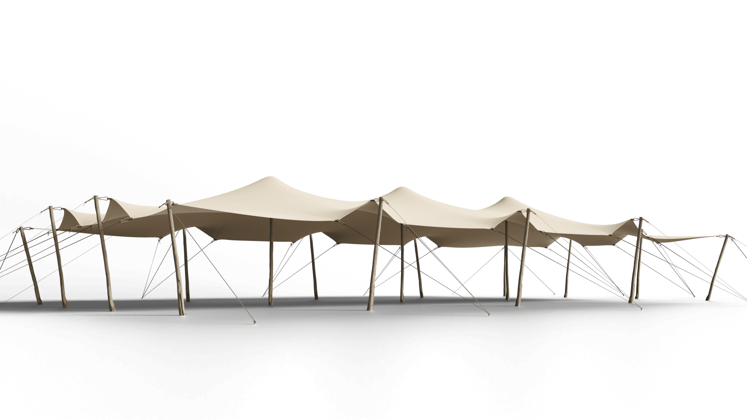 Double Coated Bonga Stretch Tents