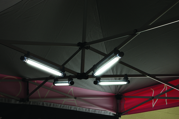 market stall lights